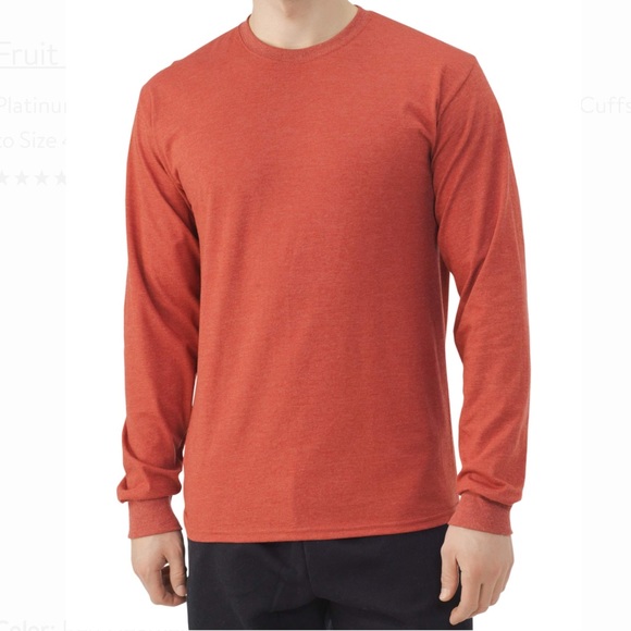 men's fruit of the loom platinum t shirts